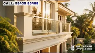 uPVC French Windows in Madurai | Sri Varahi uPVC Windoors #madurai #upvcwindowsinmadurai