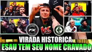 ESAU HERÓI! LOUD VENCE O FLUXO POR 4x3 DE VIRADA E STREAMERS FICAM LOUCOS! 😱