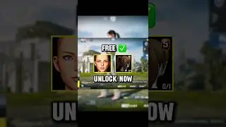Free Unlock Female Character & Hairstyle ✅ #pubgmobile #bgmi #tipsandtricks