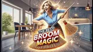 🧹 Broombi Original Broombi - All-Surface Silicone Broom | Best Broom Magic 🪄