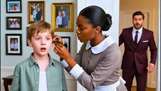THE BILLIONAIRE’S SON WAS BORN DEAF UNTIL THE BLACK MAID PULLED OUT SOMETHING THAT SHOCKED HIM