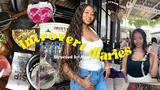 Introvert Diaries 🌸 | church, solo Dates, book thoughts & soft glam moments + more dates