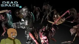 Dead Space 2  Earth GOV Soldiers And Horde Up Close Part 2