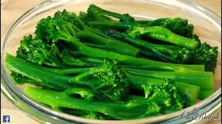 How To Cook Broccoli Spears | Recipes By Chef Ricardo