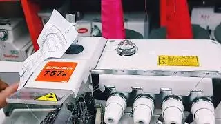 MAQUINA REMALLADORA  SIRUBA  747K MANEJO Y COMO SABER SI ES ORIGINAL