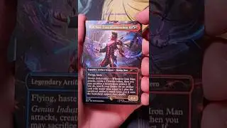Iron Man Secret Lair #packopening #secretlair #magicthegathering #marvel