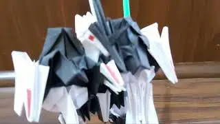 Origami | Paper Robots/ Lancer 🗡 [Paper Build] #origamicraft #gundam #robots