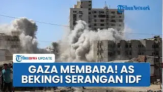 Membara! AS Bekingi Israel Gelar Operasi Darat di Gaza: Zionis Serang Hamas Pakai Tangan Besi
