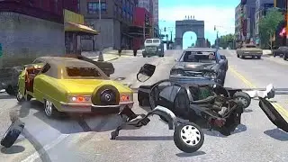 GTA 3 cars but GTA 4 damage