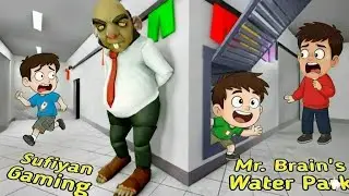 Can I Escape Mr Brain&rsquo;s Waterpark Obby ? 😱🔥 | Roblox