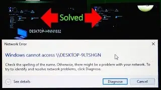 How to Fix Network File Sharing Problem in Windows 10 Version 1809 (2019)