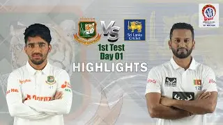 Bangladesh vs Sri Lanka Highlights || 1st Test || Day 1 || Sri Lanka tour of Bangladesh 2022