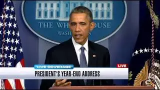 Obama end-of-year speech - Part 2