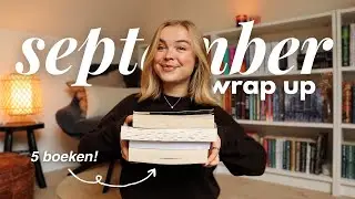 de 5 boeken die ik heb gelezen in september 🕯️🧸 | wrap up