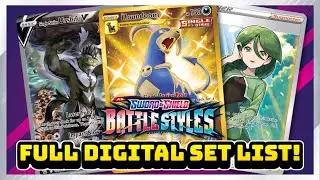 BATTLE STYLES CARD LIST! All 183 Pok&eacute;mon Cards