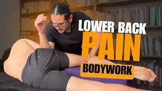 Lower back pain and emotional massage ASMR