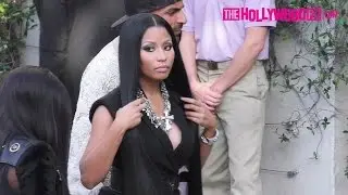 Nicki Minaj Arrives To The Daily Front Row Fashion Awards At Sunset Tower 4.2.17