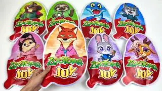 🥚 Paper DIY🥚 ZOOTOPIA 2 KinderJOY CUTE Paper Blind Bag Unboxing - Zootopia Cute Box | How to make