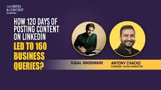 How 120 days of posting on LinkedIn led to 160 business queries | Media and Content Business | Ep 7