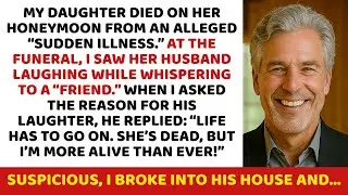 My daughter died on her honeymoon from an alleged &ldquo;sudden illness.&rdquo; At the funeral, I saw her husban