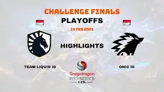 Team Liquid ID vs Onic ID Highlights | Snapdragon Mobile Challenge Final | Day 4