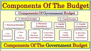 Components Of The Government Budget | Components Of Government Budget | Components Of Budget |Budget