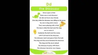 The Dinosaur || Short poem || English