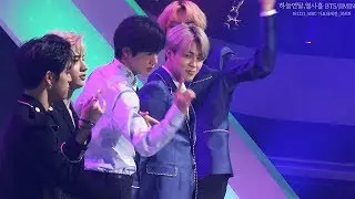 181231 MBC 가요대제전 JK타이거형님무대 신나게즐기는 귀여운 방탄소년단 지민이 (BTS_JIMIN)