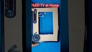 LED TV at Home || #trishnaelectronics #electronic #ledtv