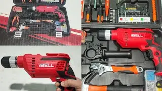 ibell TD13-100 650Watt drill machine set 115 tools complete Review and unboxing 💯True