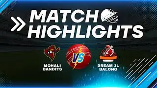 Mohali Bandits Vs Dream 11 Balongi || 5th Achievers Weekday Cup 2025 || Match Highlights