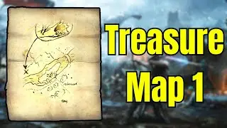 Treasure Map 1 and Chest Location! | Skyrim Complete Guide