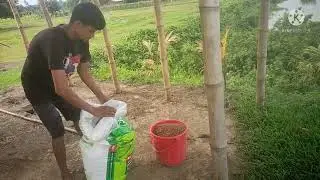 Dayal Feed use at our own Pond