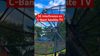 What does 5G Interference on C-Band Satellite TV look like?