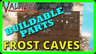 Caves Update | Buildable Parts (Valheim: How to)