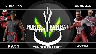 Rass (Kung lao/Sektor) VS Kayrim (Omni-man/Madam Bo) | Mortal Kombat 1 | VapeCoach tournament