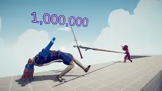 TABS | 1.000.000 Damage Pike Vs Every Units Totally Accurate Battle Simulator