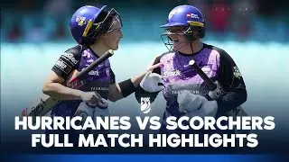 Hobart Hurricanes Women v Perth Scorchers Women | Full Match Highlights I 10/11/24