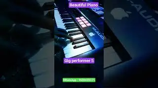 #Gig Performer Tones # Piano #Mainstage for windows