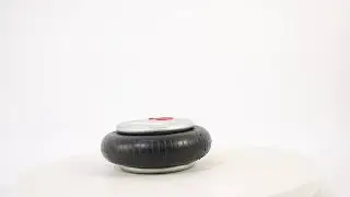 View W01-358-7011 Firestone Industrial Air Spring 3/4 NPT Rubber Air Shock Absorber Demo