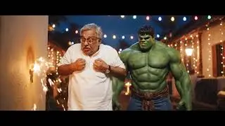 Deppavali comedy #hulk vedi #veo3 tamil 
