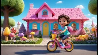 Voroom Voroom! The Candy Bike Ride | Sweet  Song |  Dessert-Themed Nursery Rhyme for Toddlers