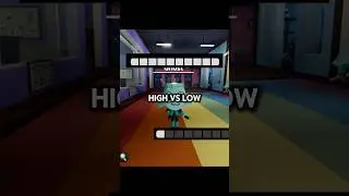 Brightney dandy's world low vs high graphics 🔦❤️ #dandysworld #blackout #brightney #roblox #shorts
