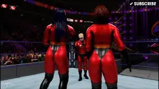 (REQUEST) ELASTIGIRL / VIOLET PARR / DASH VS Mr INCREDIBLE ( elimination match)