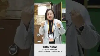 Congratulations from Judy Tang at Gunnebo Safe Storage in China