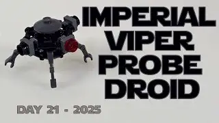 Адвент-календарь LEGO Star Wars 2025 – День 21: Имперский разведывательный дроид (Набор 75418)