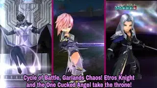 DFFOO Global: Cycle of Battle, Garland Chaos. Etros Knight and the One Cucked Angel take the throne!