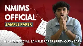 Nmims sample paper/Previous year paper 2025😱 | Npat, Nlat, Ncet | Nmims Mumbai