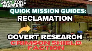 Reclamation-Covert Research 0.30 Quick Guide CRIMSON SHIELD Gray Zone Warfare #grayzonewarfare #gzw