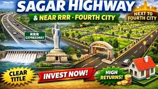 HMDA Approved Plots on Sagar Highway | Near RRR & Fourth | 7989729693